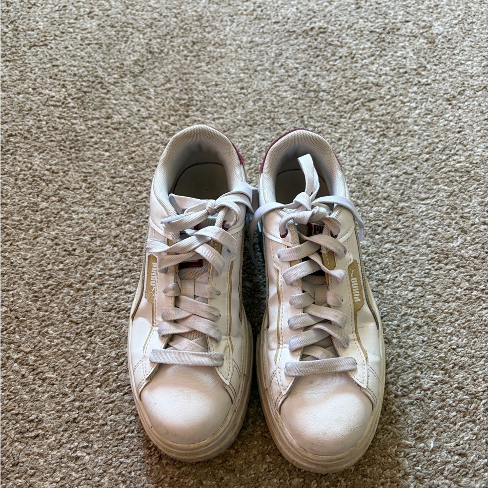 Puma White Casual Sneakers